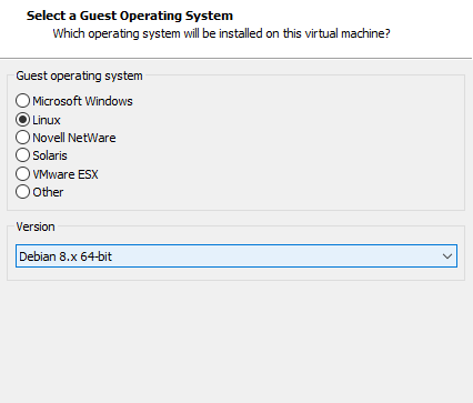 virtual os select